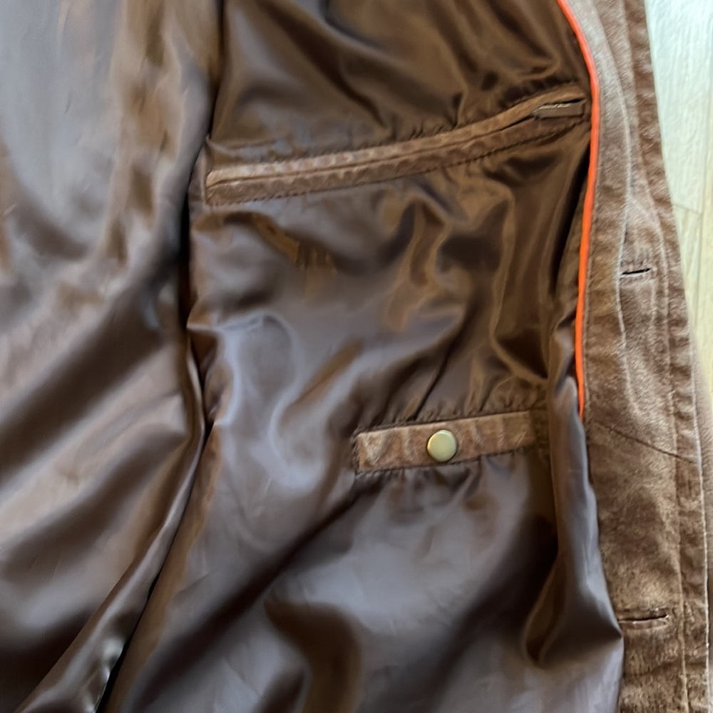 Leather Field Jacket - image 3